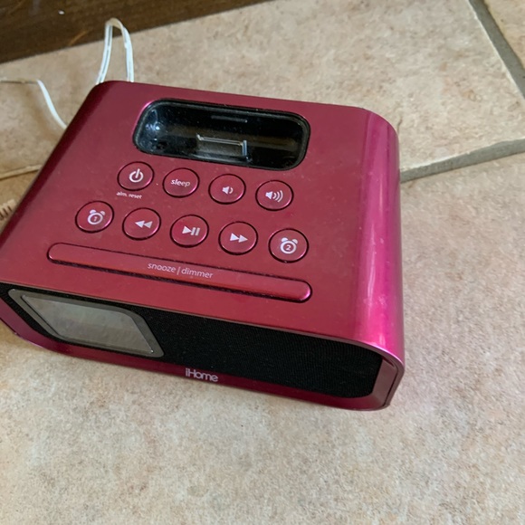 Original Ihome digital radio alarm clock - Picture 4 of 5